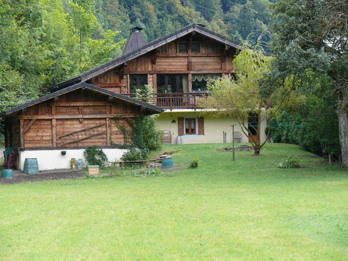 Magnifique chalet dans la vallée de Chamonix Servoz Esterno foto