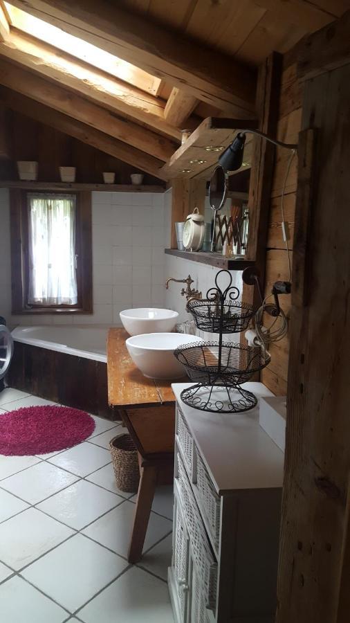Magnifique chalet dans la vallée de Chamonix Servoz Esterno foto