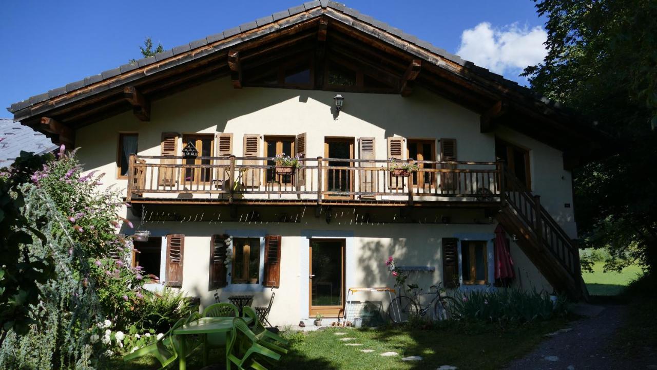 Magnifique chalet dans la vallée de Chamonix Servoz Esterno foto