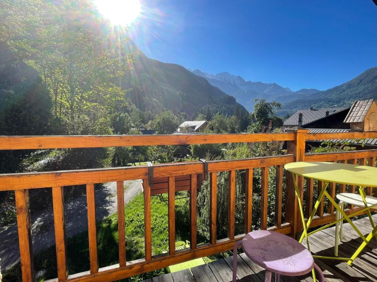 Magnifique chalet dans la vallée de Chamonix Servoz Esterno foto