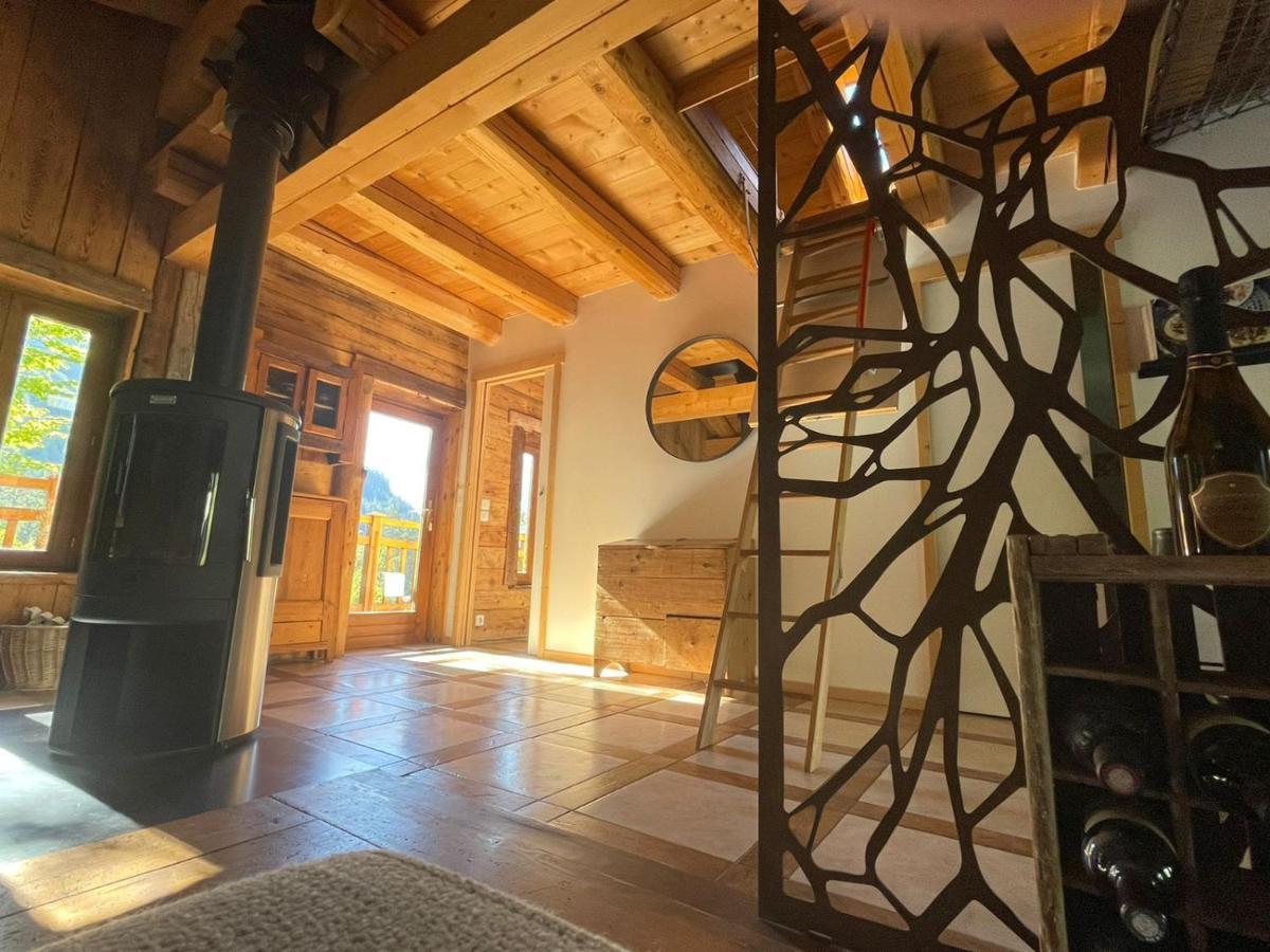 Magnifique chalet dans la vallée de Chamonix Servoz Esterno foto